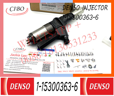 Dizel Enjektör Grubu 095000-0345 1-15300363-6 1153003636 CX/EX GIGA 6TE1 için Uygun